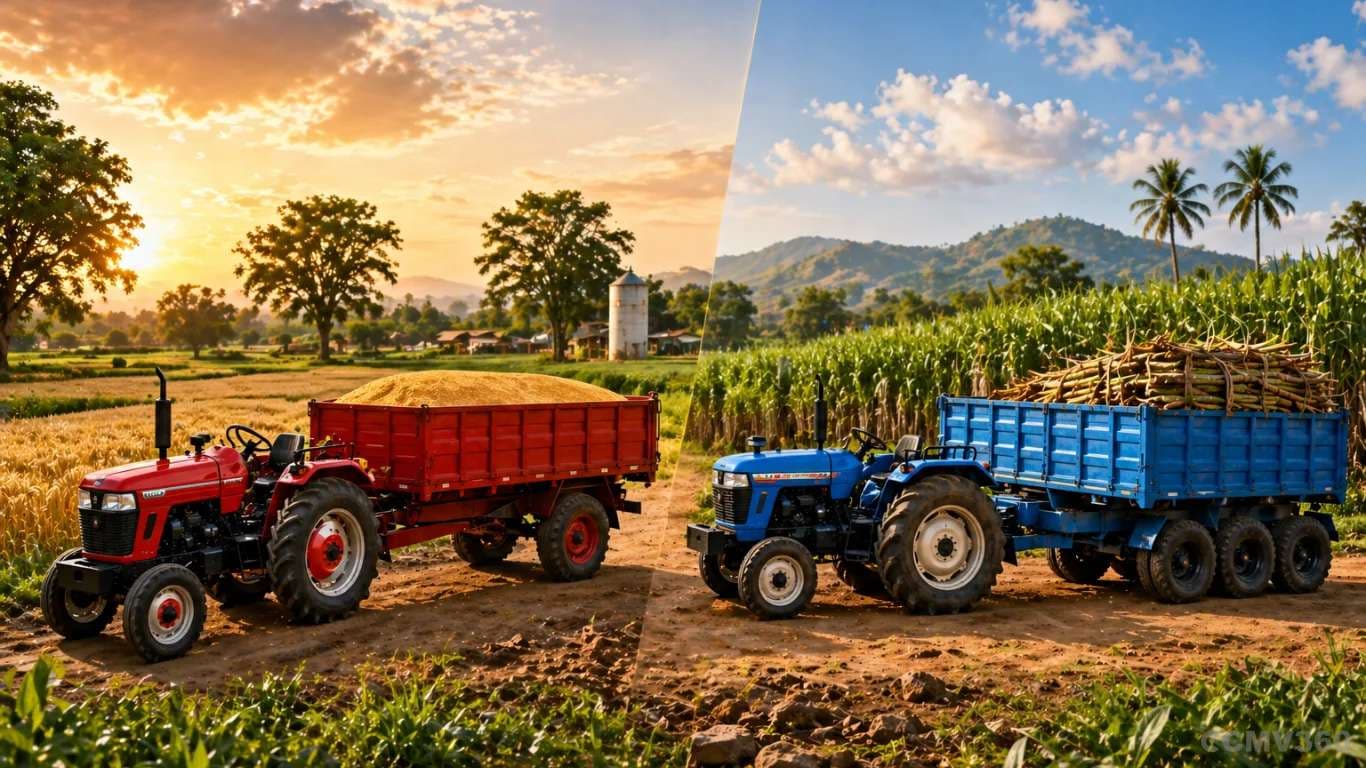 Tractor Trolley vs Tractor Trailer in India 2026: Which One Should You Choose for Your Farm? Tractor Trolley vs Tractor Trailer in India 2026: Which One Should You Choose for Your Farm?