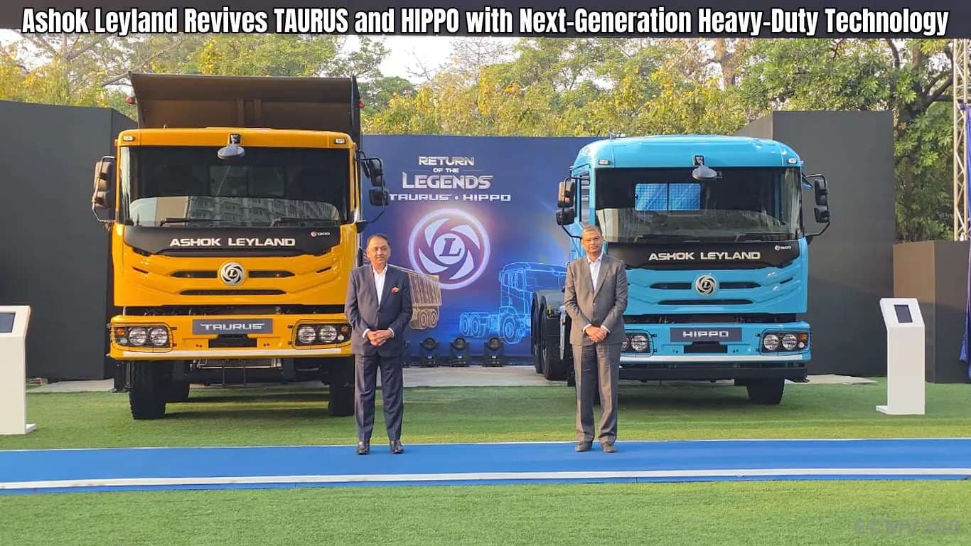 Ashok Leyland Revives TAURUS and HIPPO with Next-Generation Heavy-Duty Technology Ashok Leyland Revives TAURUS and HIPPO.webp
