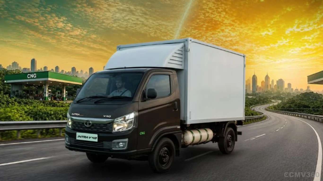 Tata Motors Launches Intra V40 CNG Pickup for Last-Mile Cargo Transport Tata Motors Launches Intra V40 CNG Pickup for Last-Mile Cargo Transport