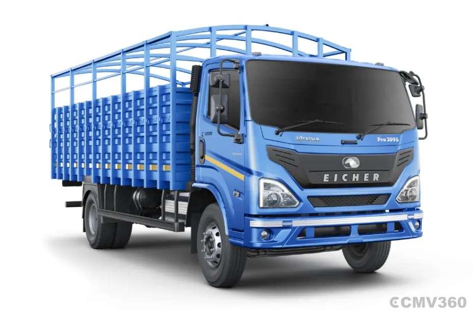 Eicher Pro 2095 truck left front three-quarter view Eicher Pro 2095 truck left front three-quarter view