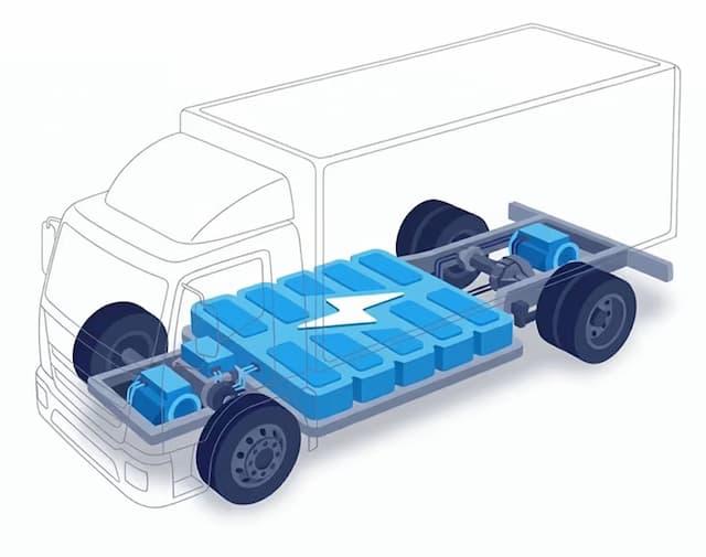 Electric Truck Diagram